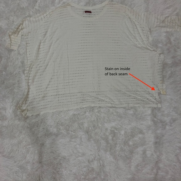 Hard Tail Sportswear Top | White Cotton | Womens Small - Picture 8 of 9